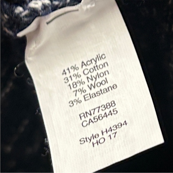 J Crew • Marled Navy Turtleneck Sweater - Picture 4 of 4